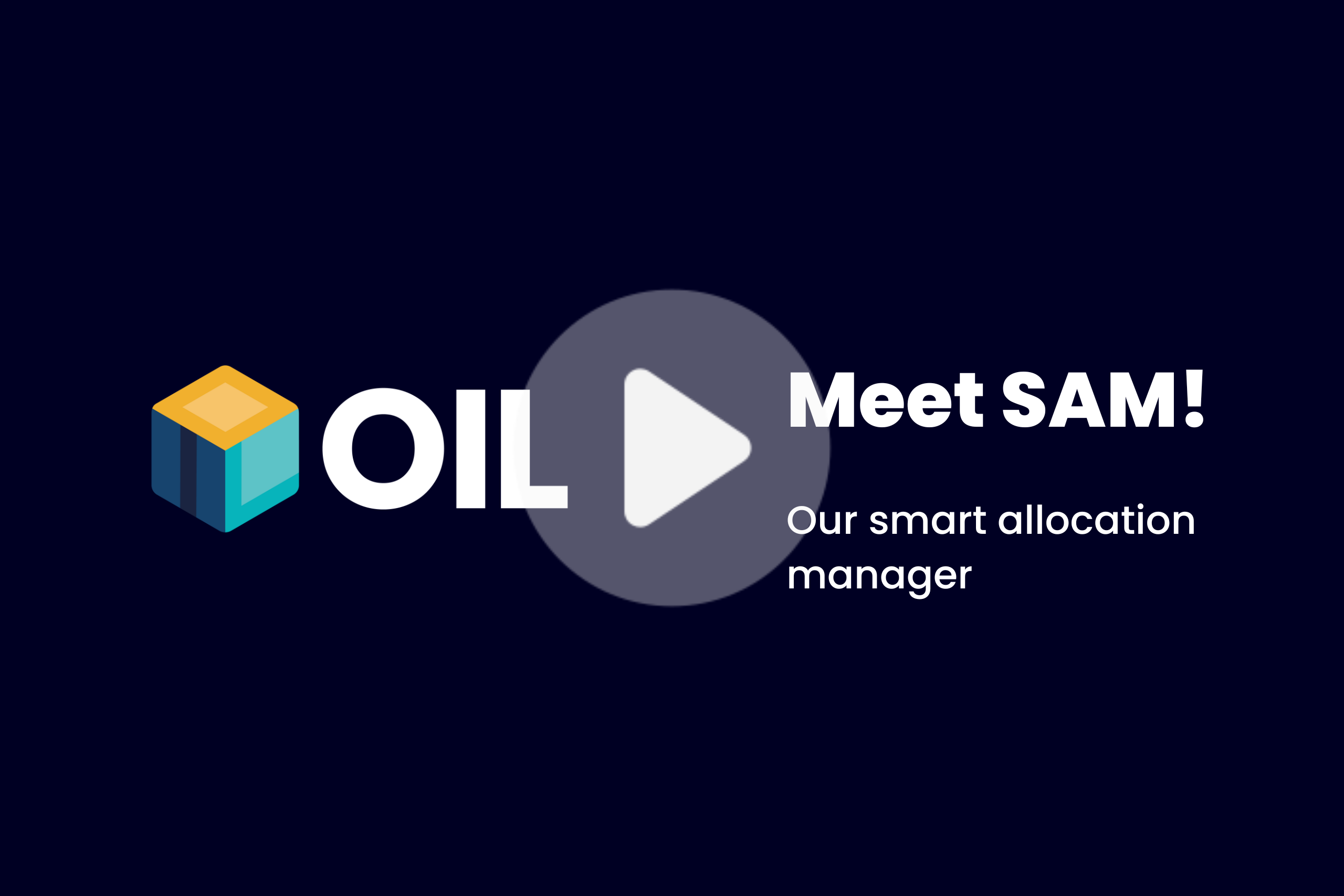 Video: Smart Allocation Manager (SAM)